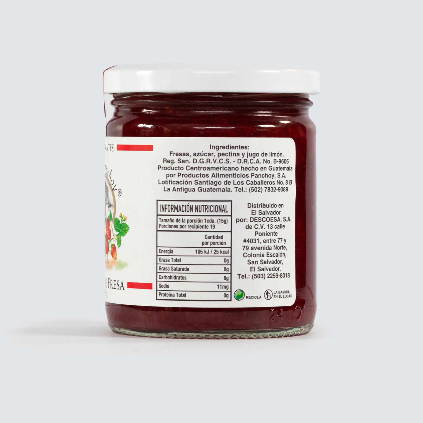 Mermelada de Fresa 290g - Valle de Panchoy