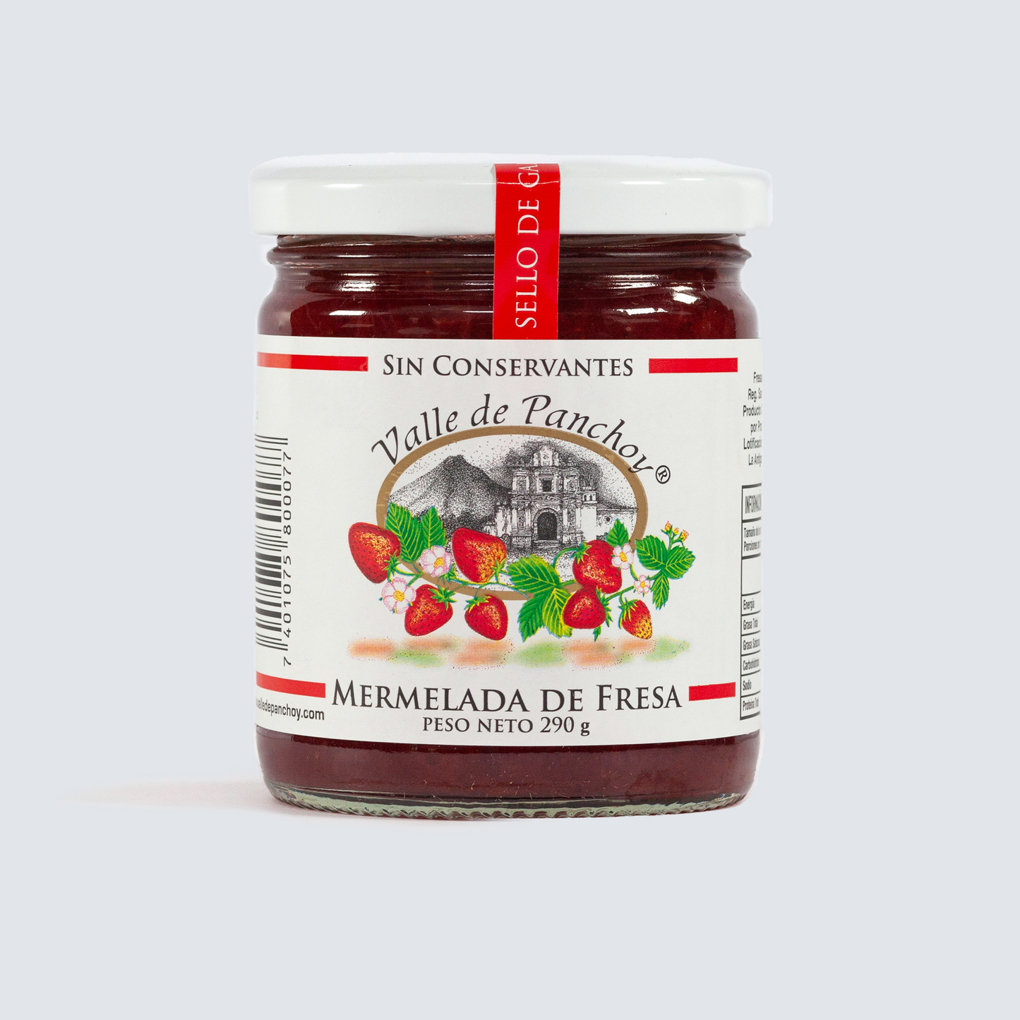 Mermelada de Fresa 290g - Valle de Panchoy